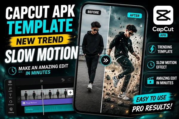 கேப்கட் APK டெம்ப்ளேட் புதிய டிரெண்ட் ஸ்லோ மோஷன்: நிமிடங்களில் ஒரு அற்புதமான எடிட்டை உருவாக்குங்கள்